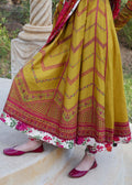 Hussain Rehar | Zaiba-Eid Lawn Collection24 | Sunehri - House Of Anaya