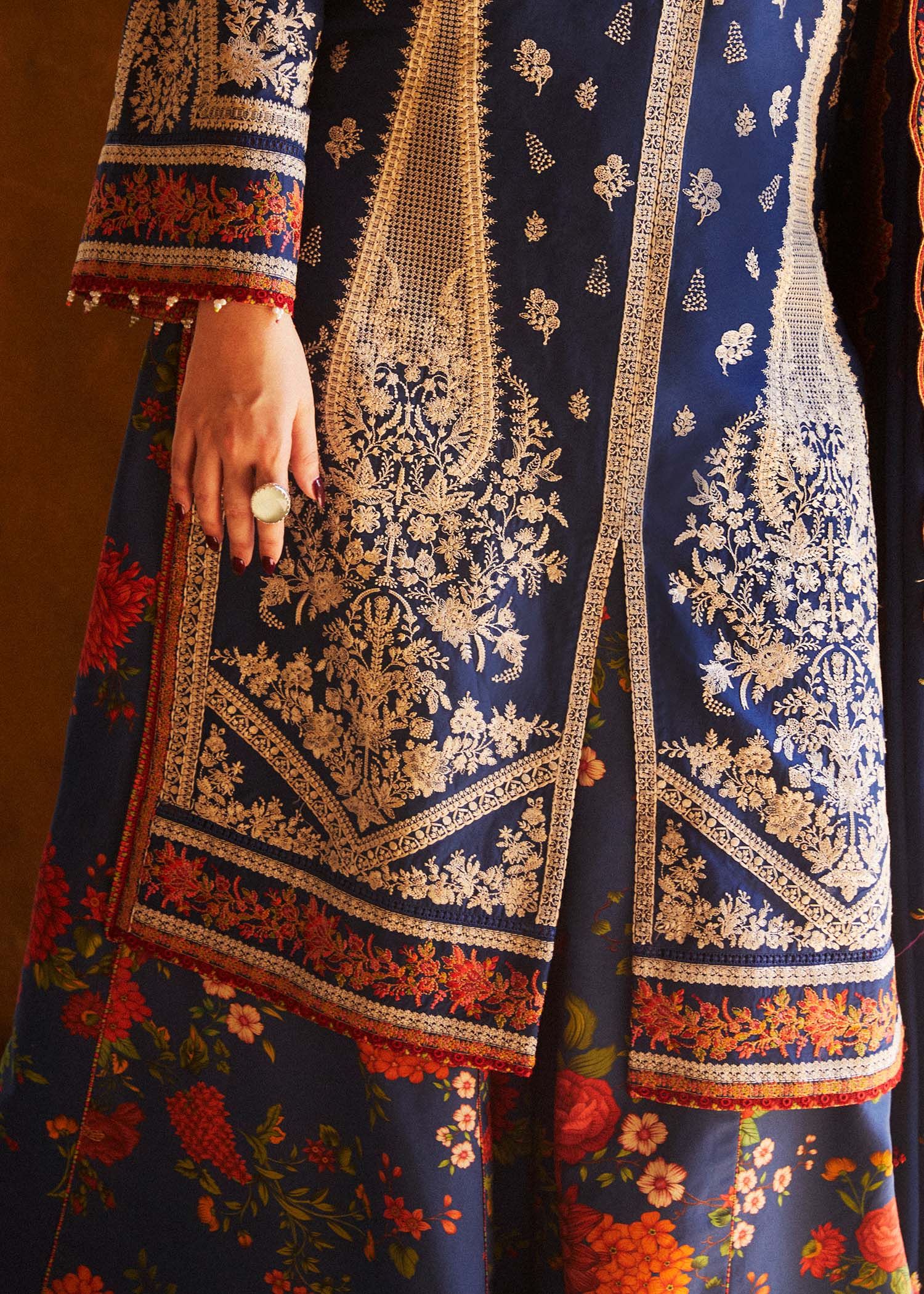 Hussain Rehar | Zaiba-Eid Lawn Collection24 | Neelofar - House Of Anaya