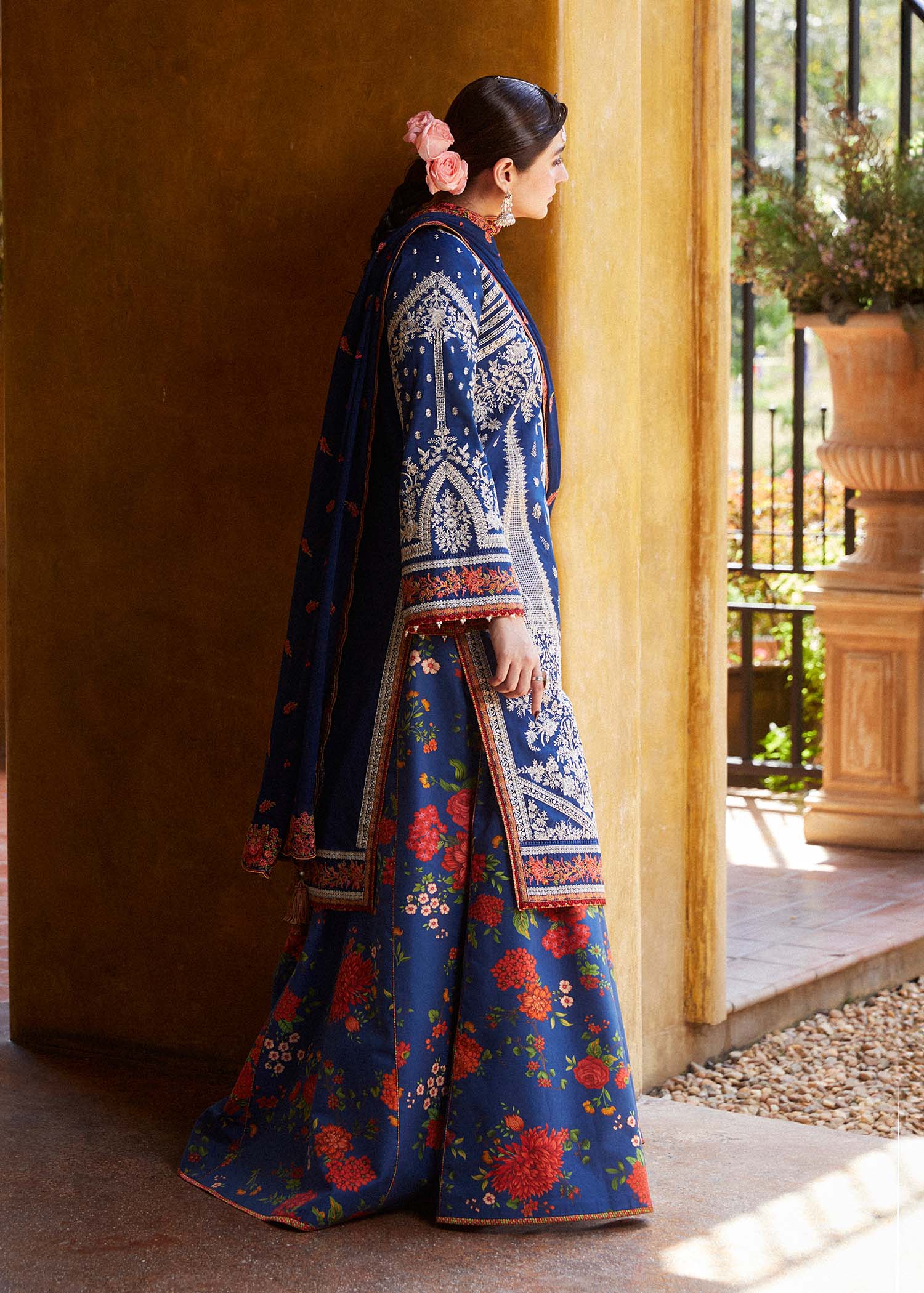 Hussain Rehar | Zaiba-Eid Lawn Collection24 | Neelofar - House Of Anaya