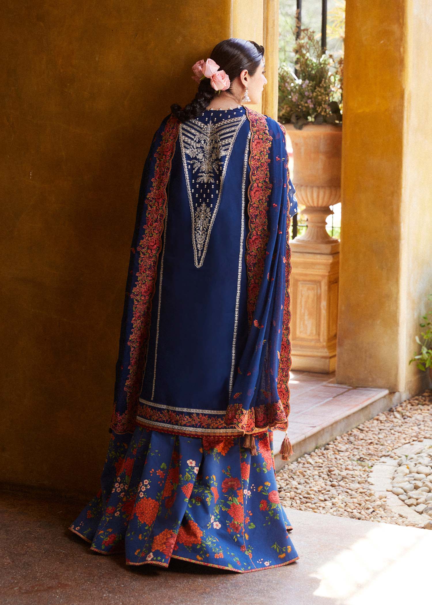 Hussain Rehar | Zaiba-Eid Lawn Collection24 | Neelofar - House Of Anaya