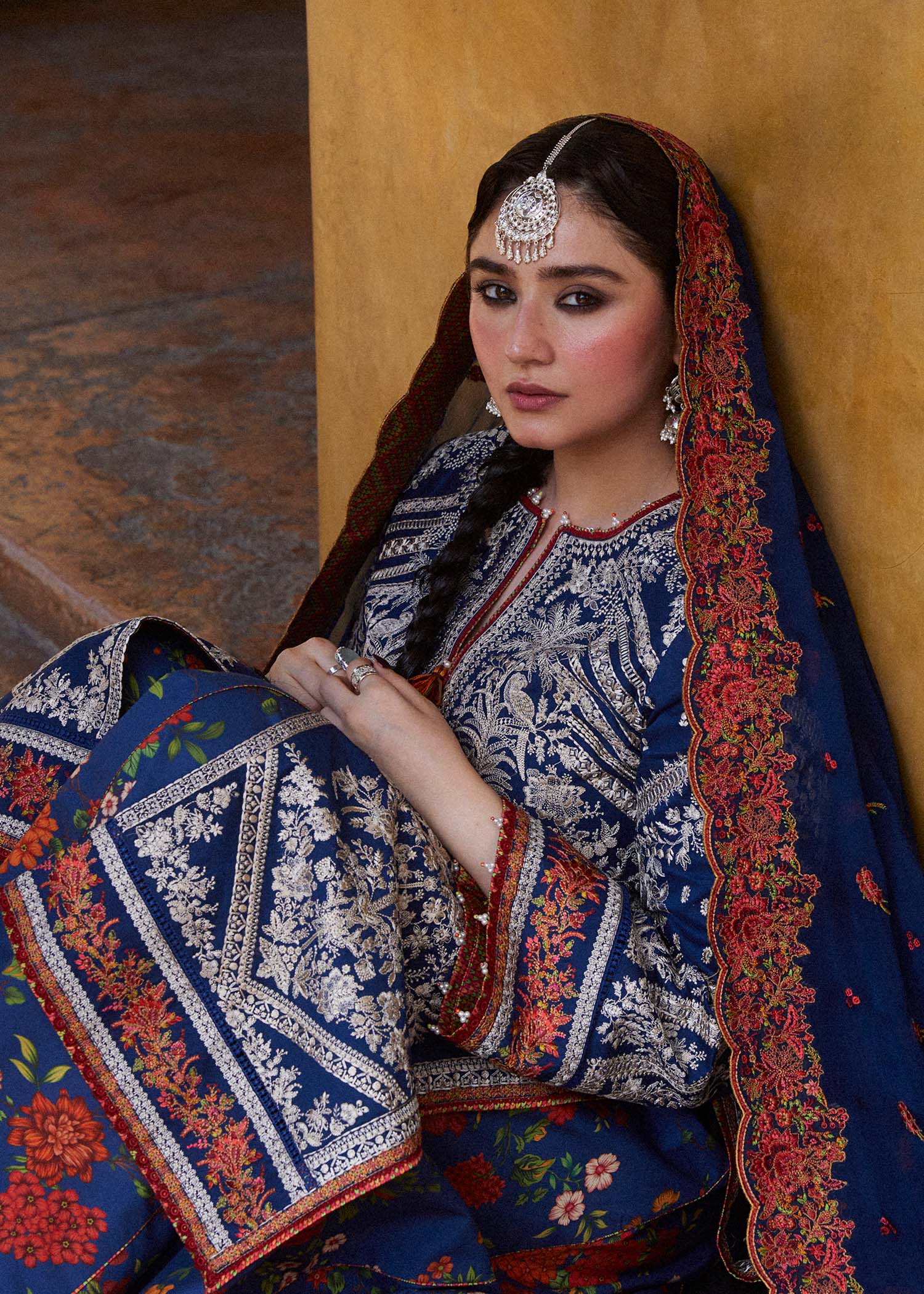 Hussain Rehar | Zaiba-Eid Lawn Collection24 | Neelofar - House Of Anaya
