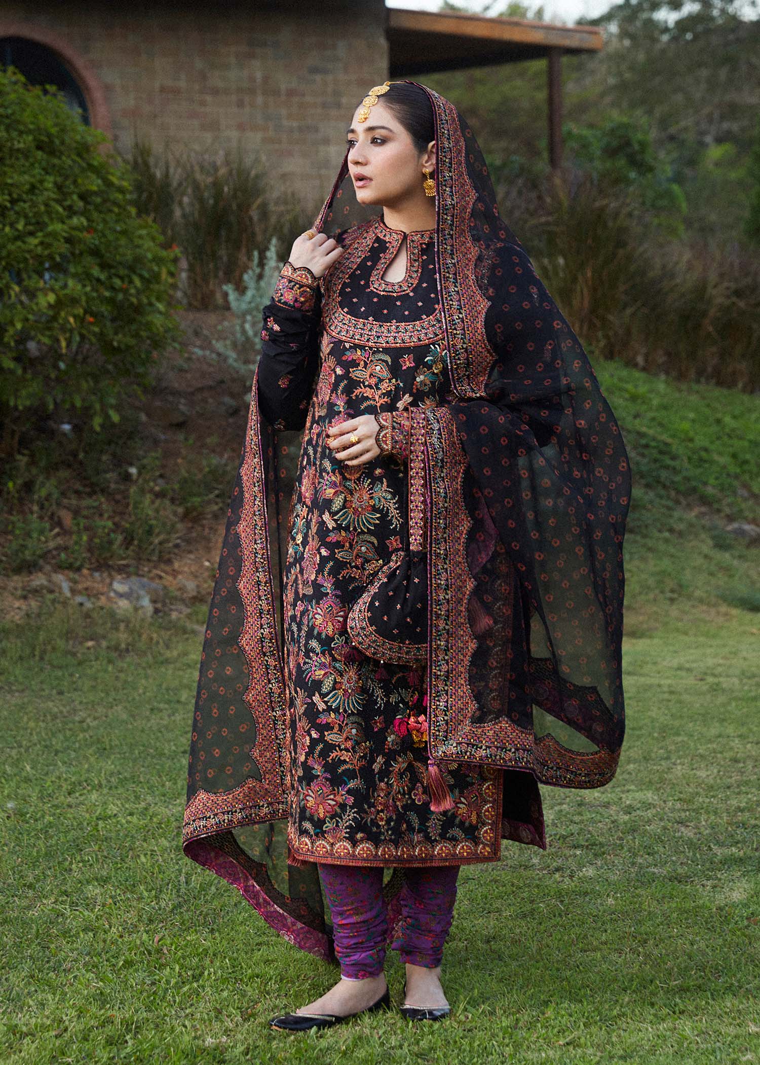 Hussain Rehar | Zaiba-Eid Lawn Collection24 | Siyaan - House Of Anaya