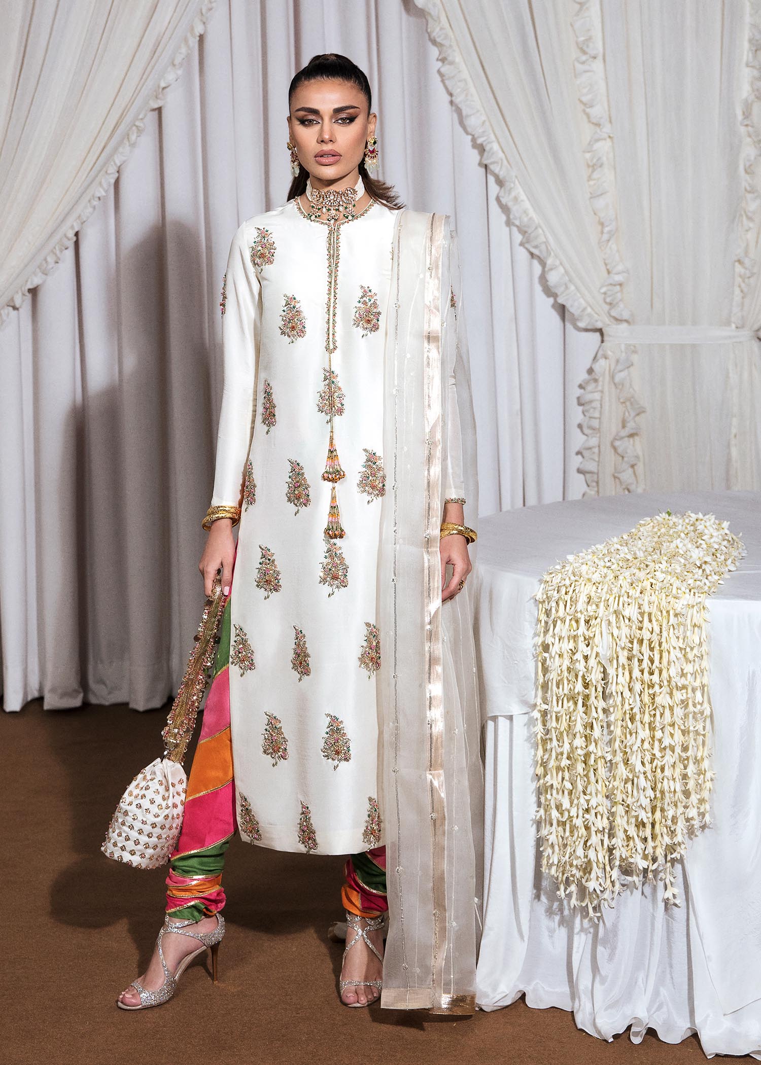 Hussain Rehar | Basic Not Basic |  Blanc - House Of Anaya