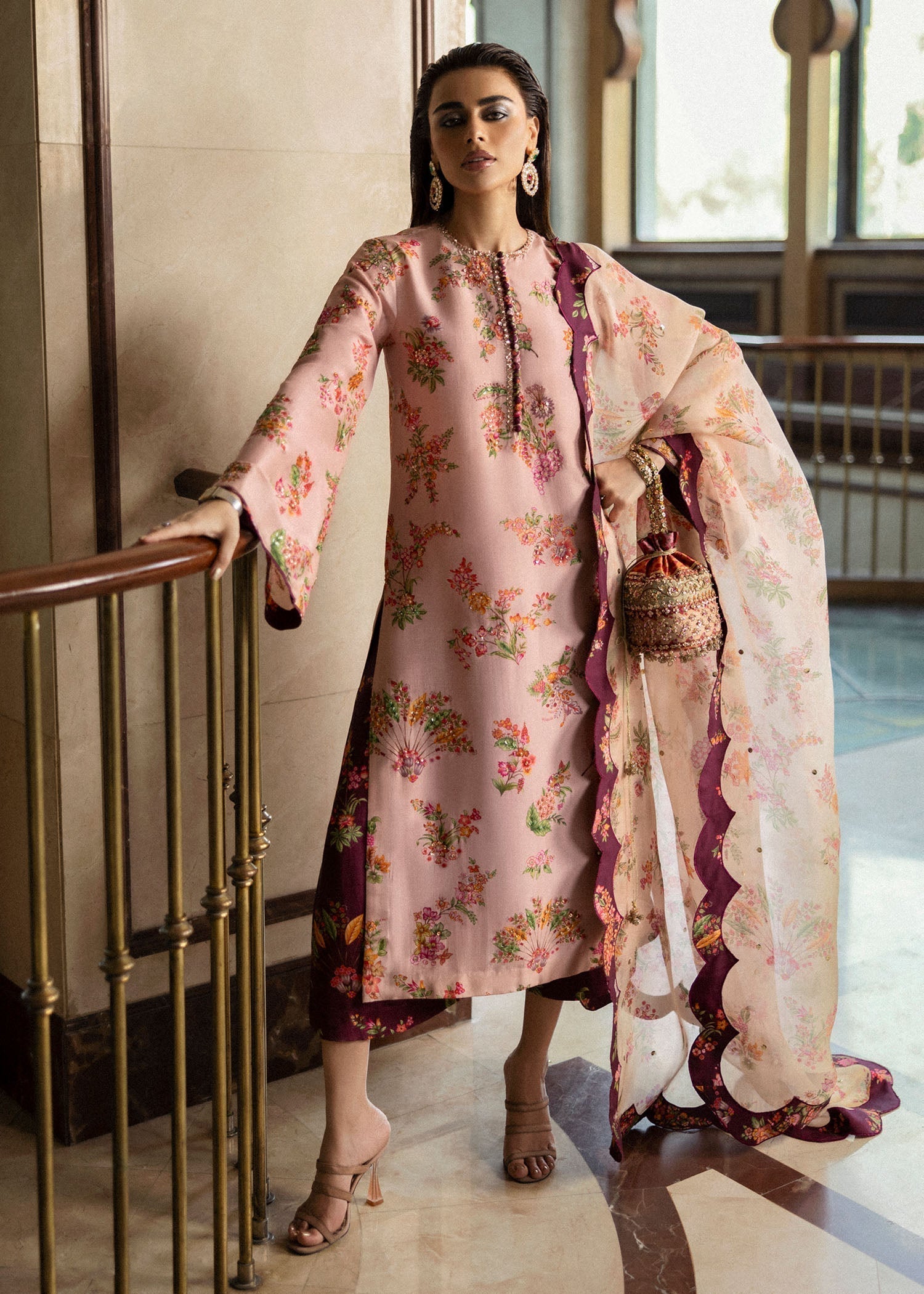 Hussain Rehar | Basic Not Basic |   Damask - House Of Anaya