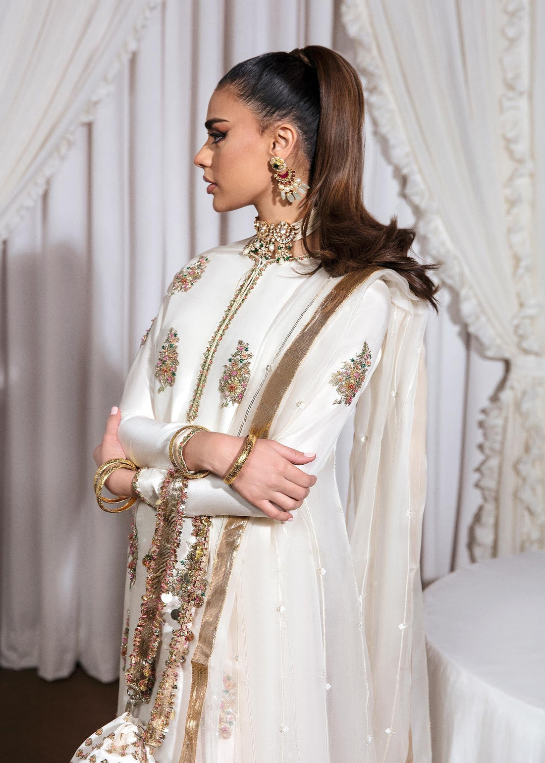 Hussain Rehar | Basic Not Basic |  Blanc - House Of Anaya