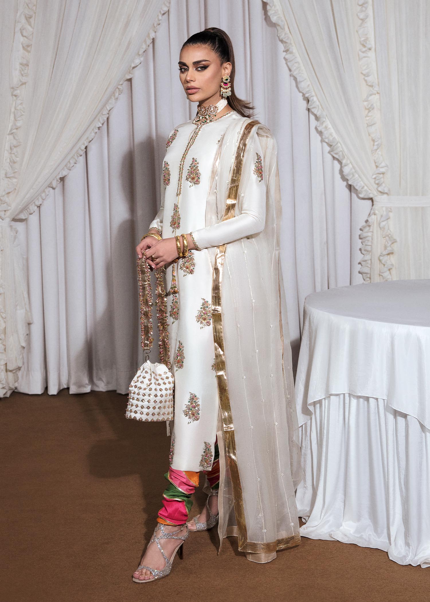 Hussain Rehar | Basic Not Basic |  Blanc - House Of Anaya