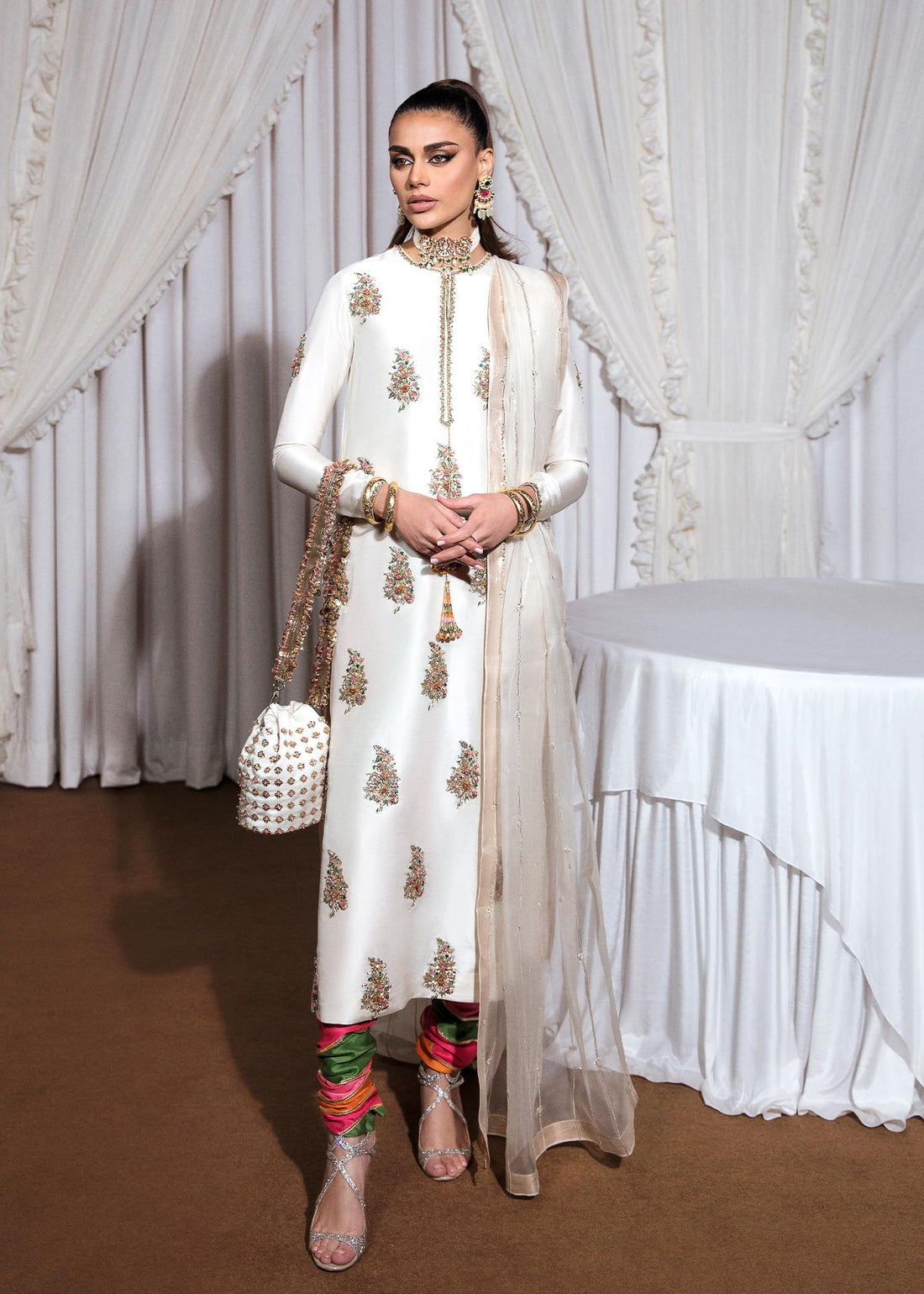 Hussain Rehar | Basic Not Basic |  Blanc - House Of Anaya