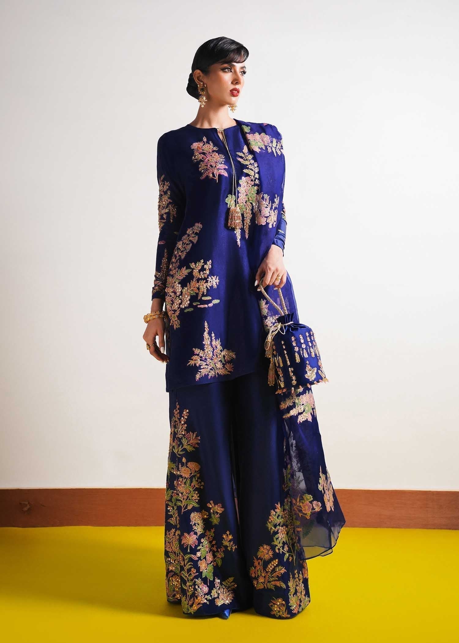 Hussain Rehar | Basic Not Basic |  Marine - House Of Anaya