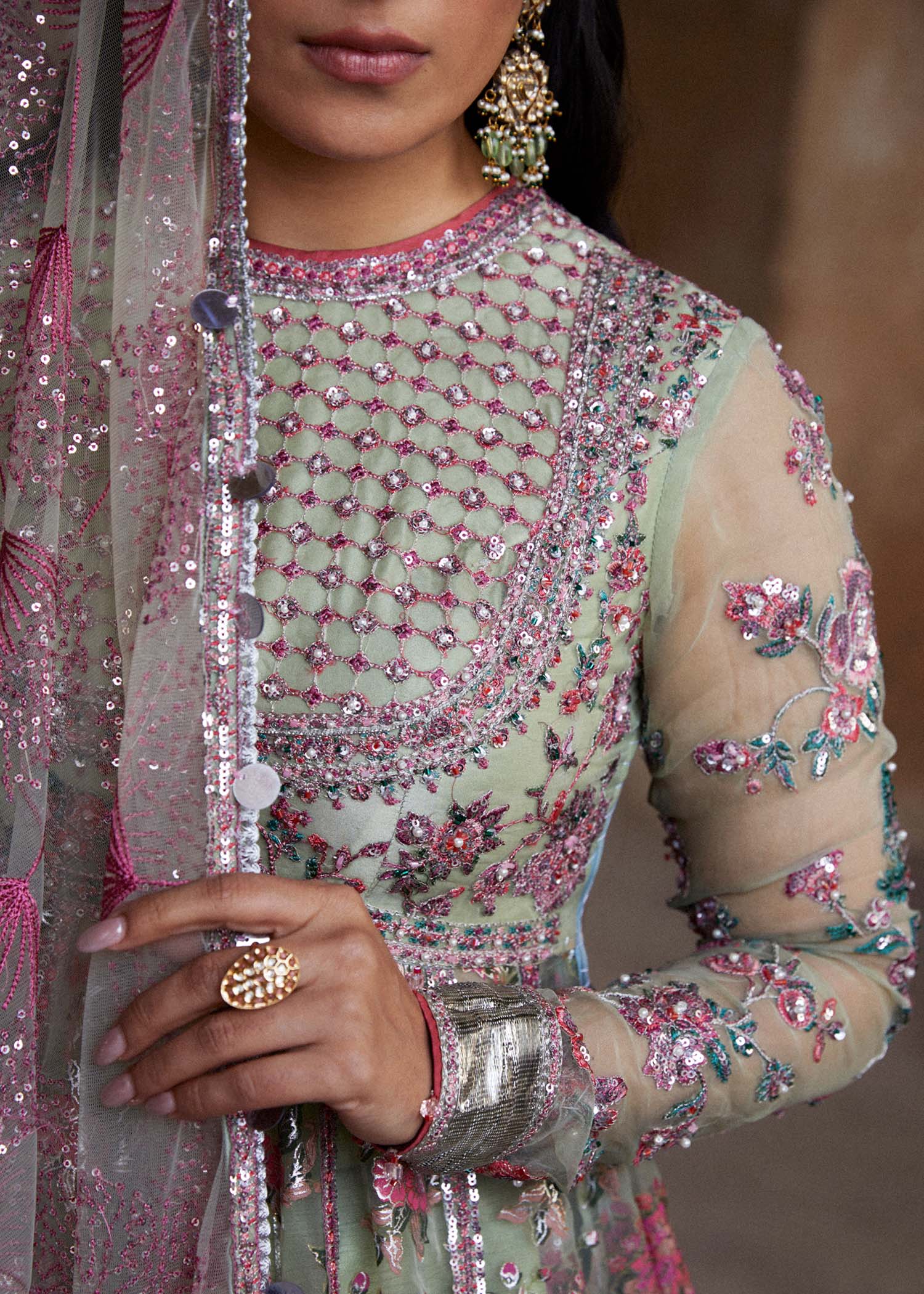 Hussain Rehar | Luxury Festive FW/24 | Pankh - House Of Anaya