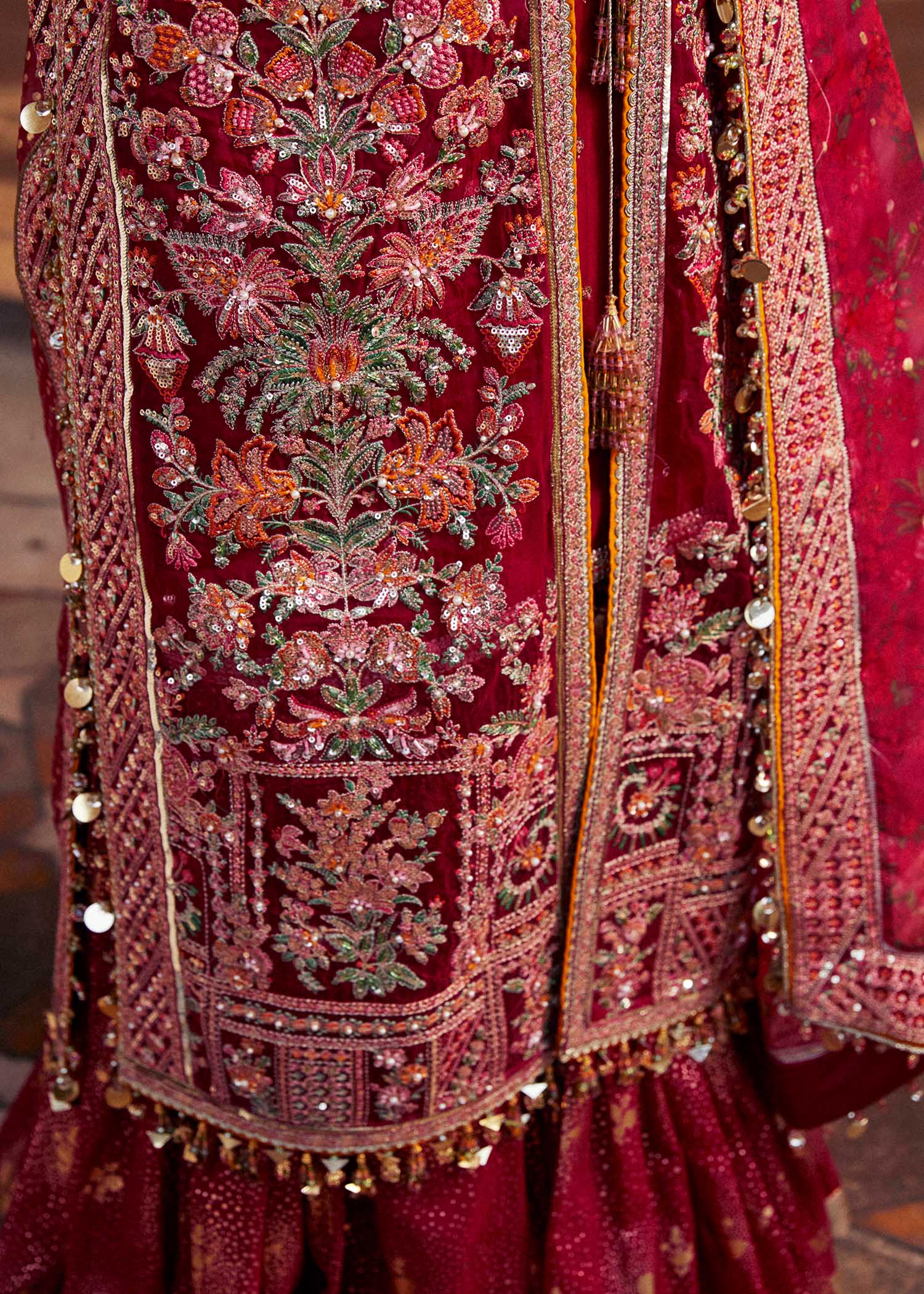 Hussain Rehar | Luxury Festive FW/24 | Gulal - House Of Anaya