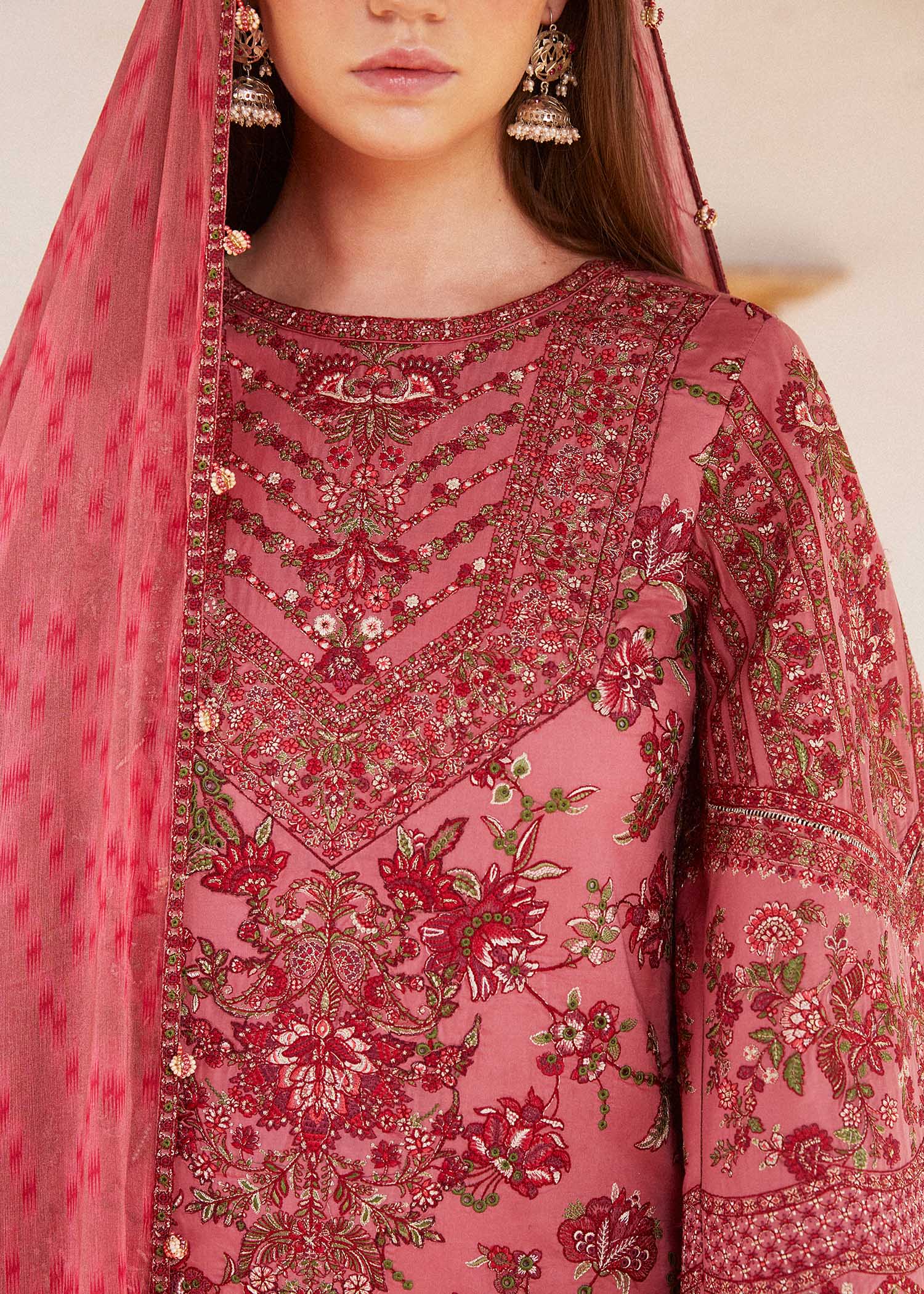 Hussain Rehar | Eid Luxury Lawn SS/24 | Layla - House Of Anaya
