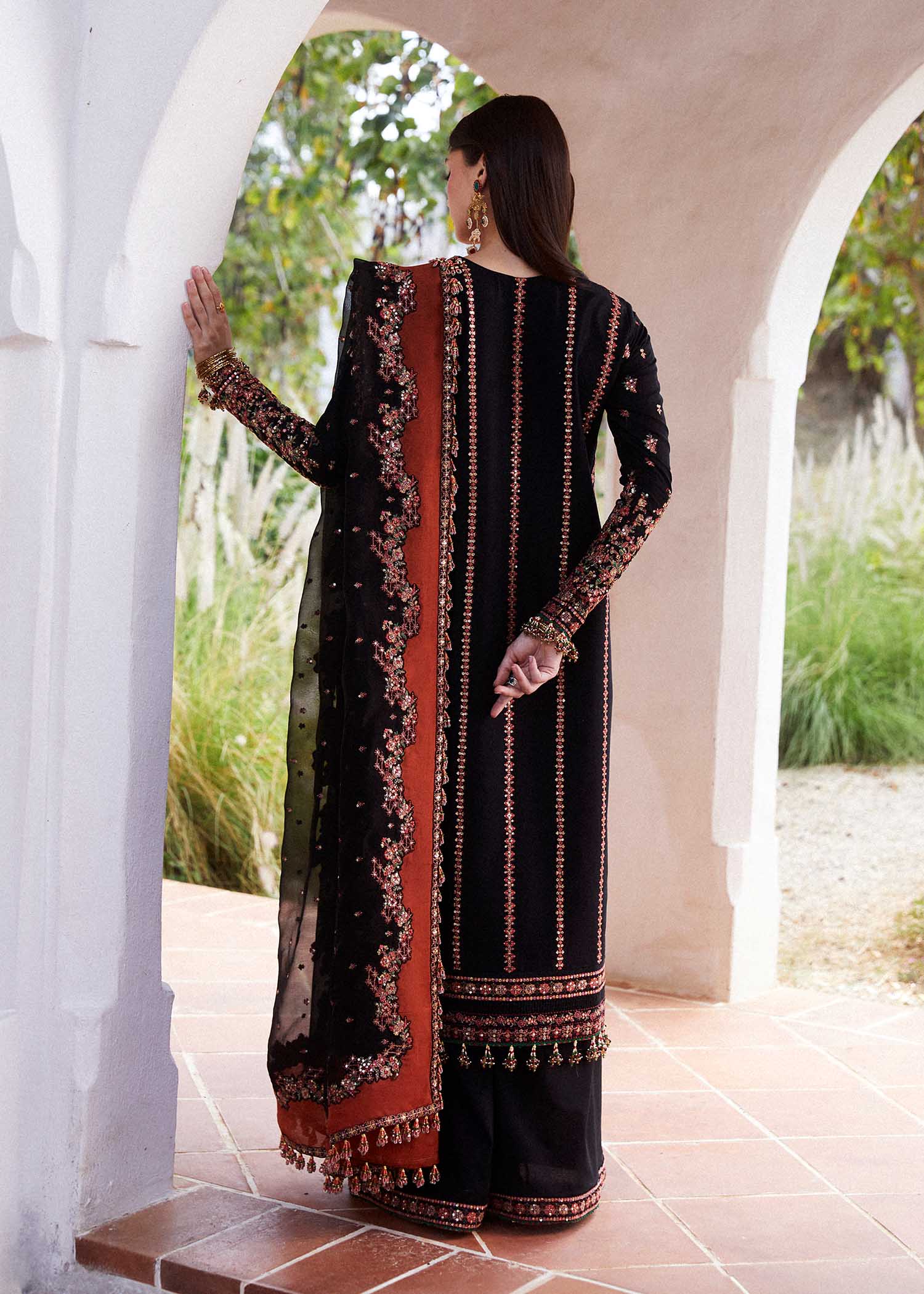 Hussain Rehar | Eid Luxury Lawn SS/24 | Sifouna - House Of Anaya