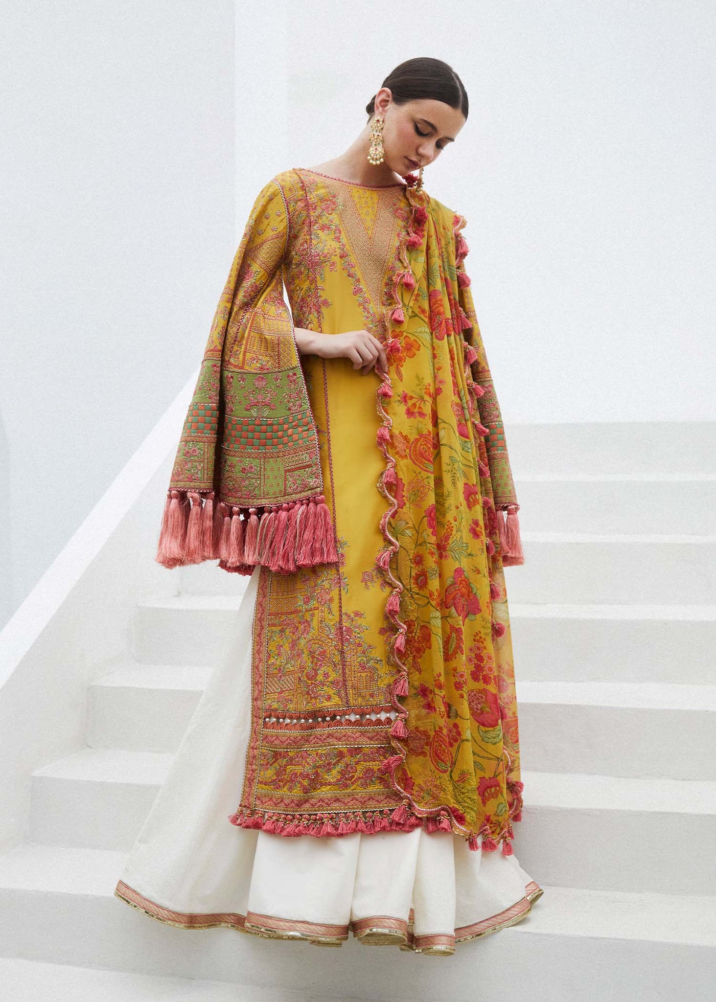 Hussain Rehar | Eid Luxury Lawn SS/24 | EUPHORIA - House Of Anaya