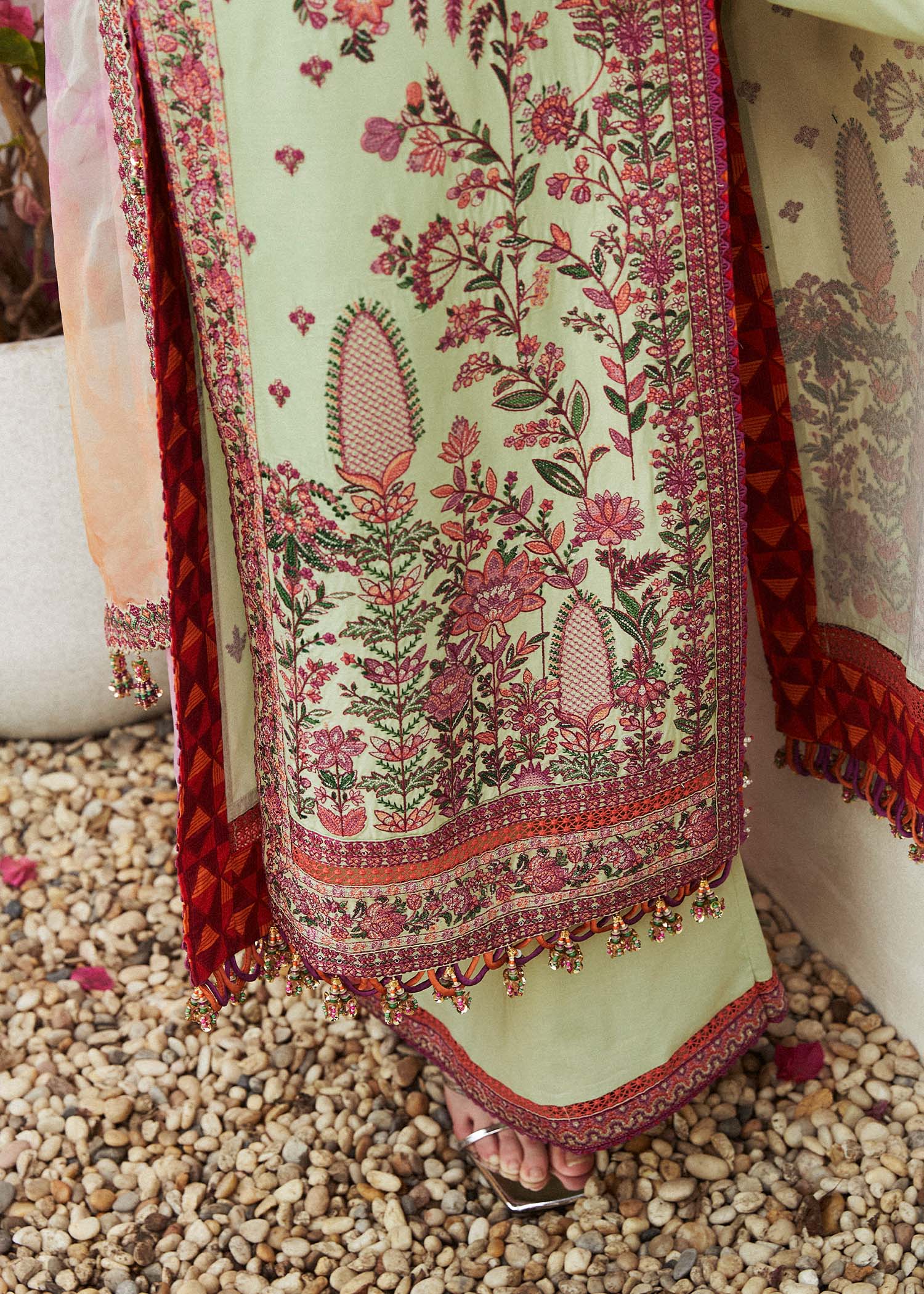 Hussain Rehar | Eid Luxury Lawn SS/24 | Eira - House Of Anaya