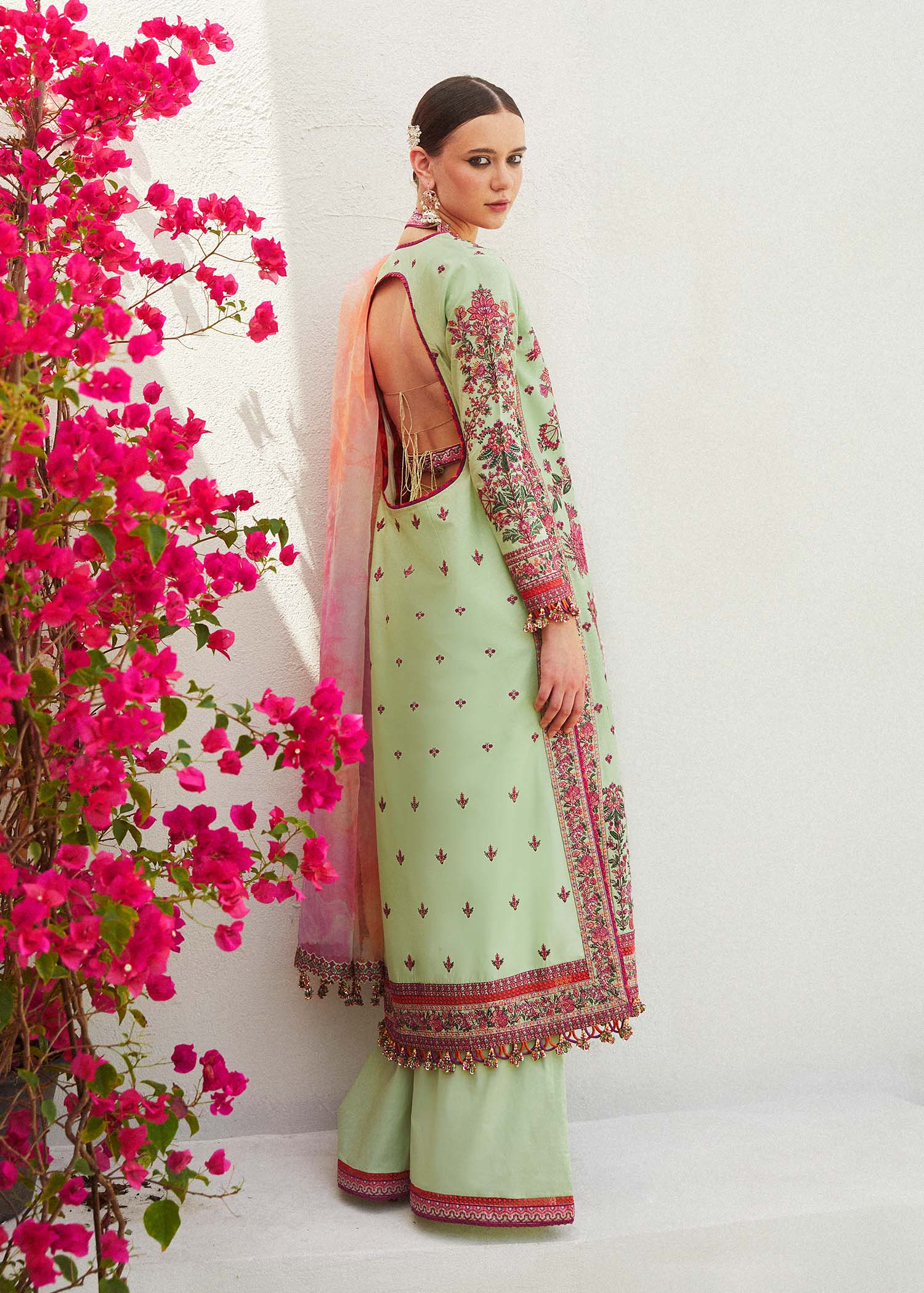 Hussain Rehar | Eid Luxury Lawn SS/24 | Eira - House Of Anaya