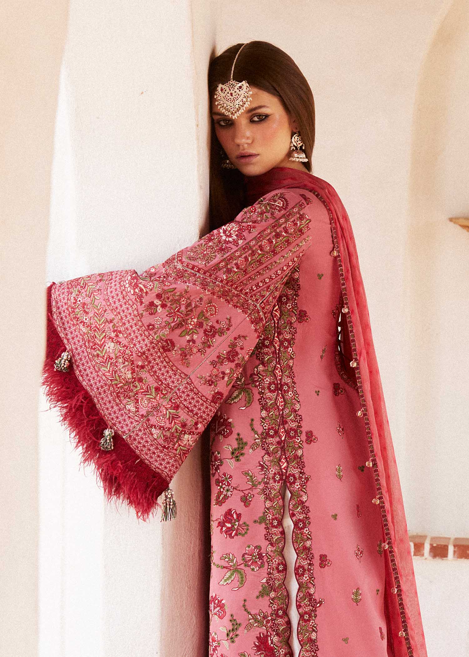 Hussain Rehar | Eid Luxury Lawn SS/24 | Layla - House Of Anaya