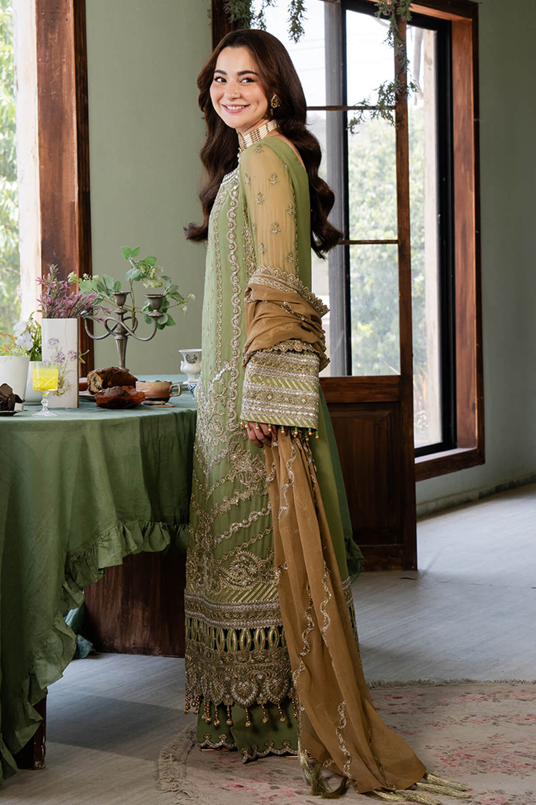 Imrozia Premium | Naina Chiffon | I-191 Aabia - House Of Anaya