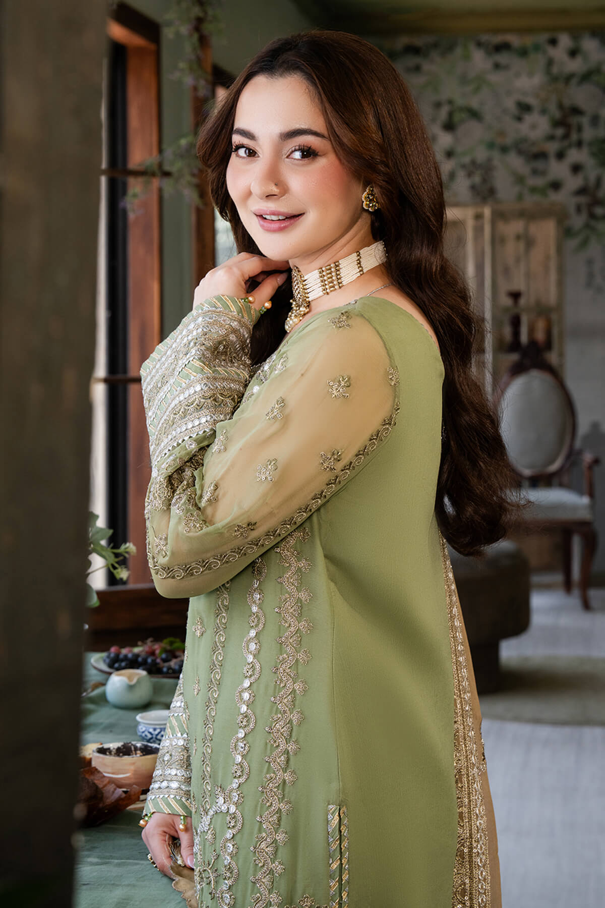 Imrozia Premium | Naina Chiffon | I-191 Aabia - House Of Anaya