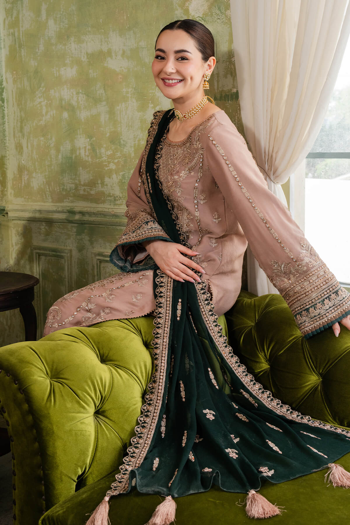 Imrozia Premium | Naina Chiffon Collection | I-195 Gul