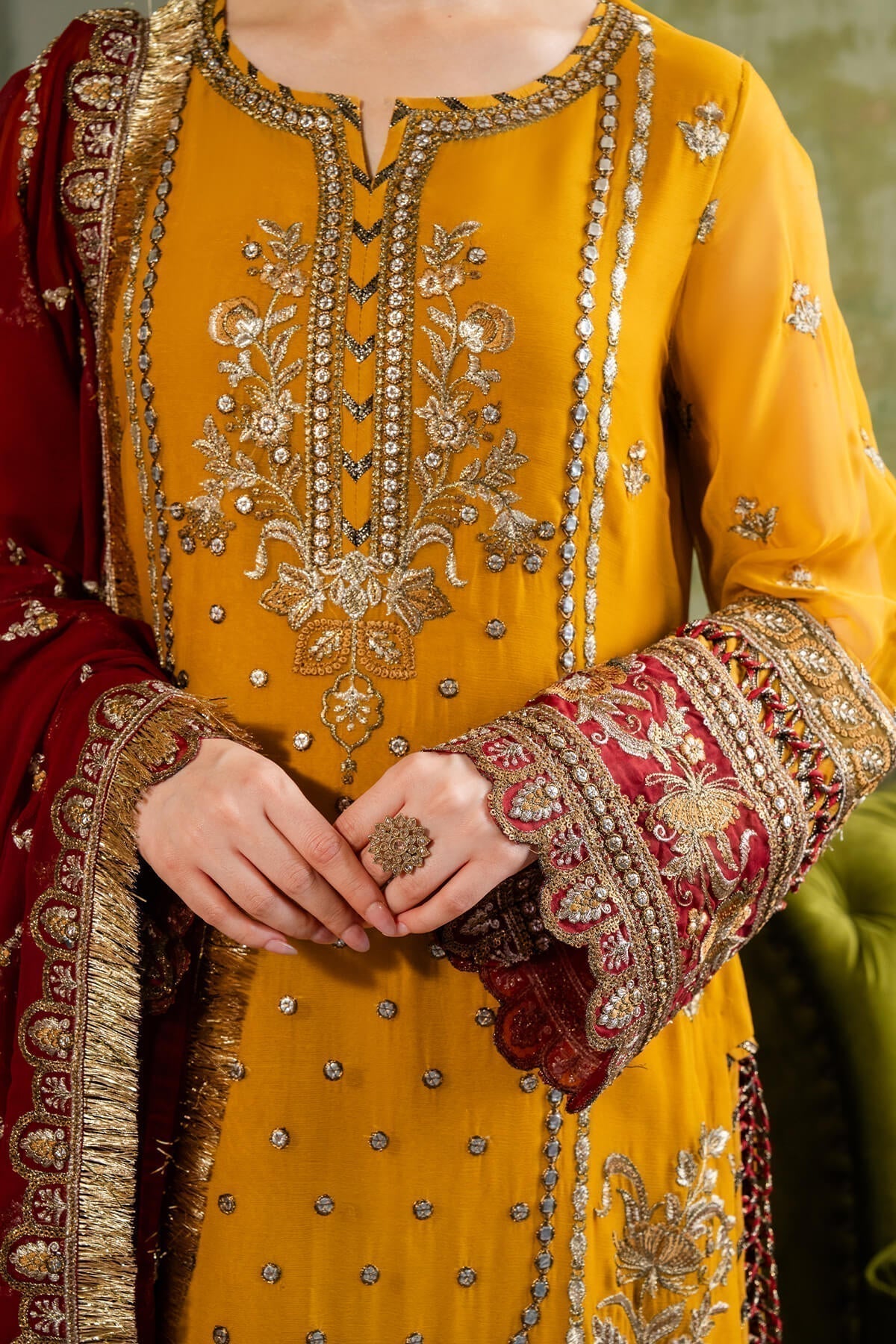Imrozia Premium | Naina Chiffon | I-196 Naaz - House Of Anaya