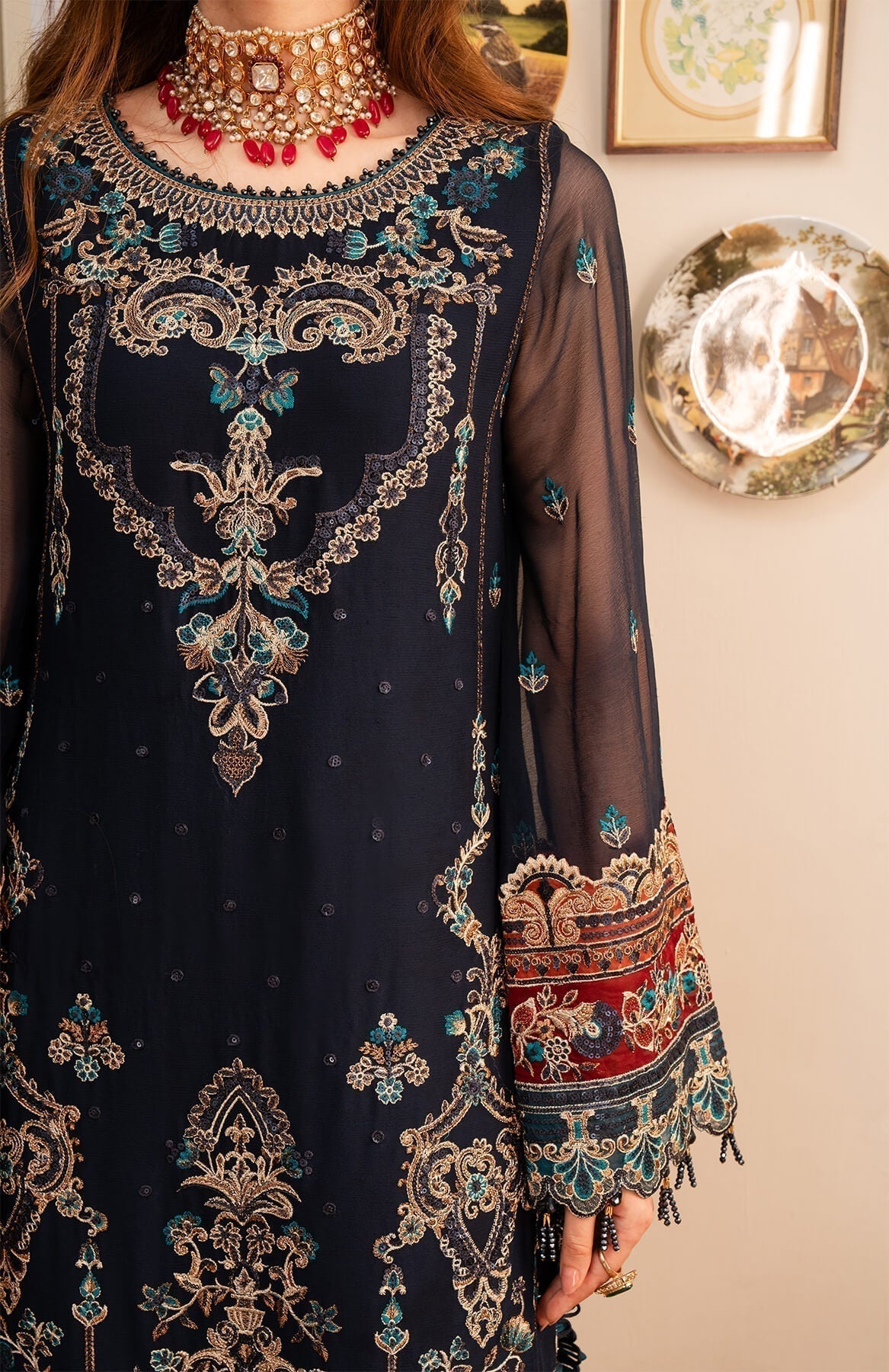Imrozia Premium | Noor Jahan Formals | I-201 Husn - House Of Anaya