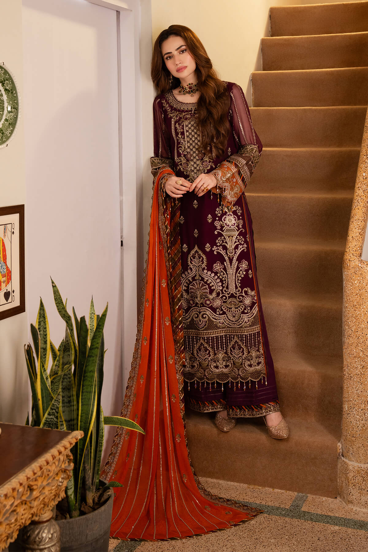 Imrozia Premium | Noor Jahan Formals | I-206 Chandni - House Of Anaya