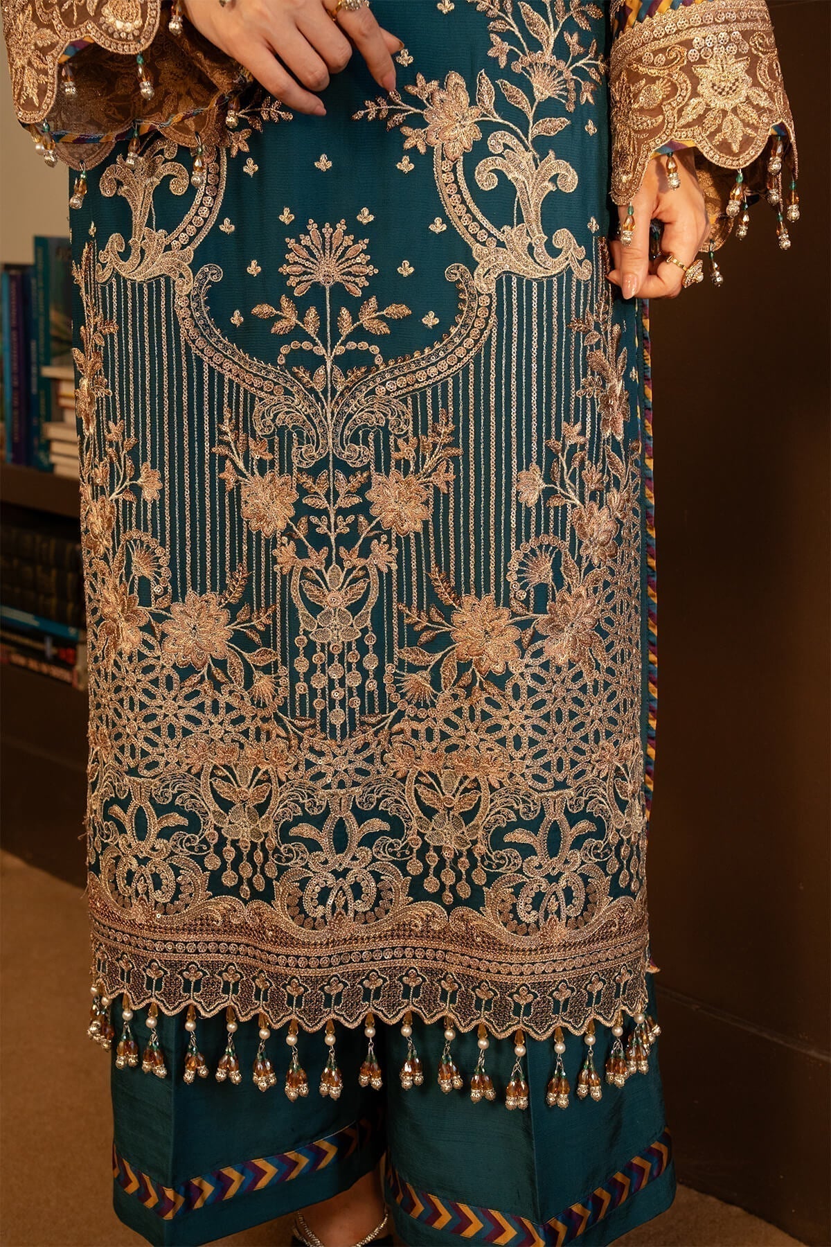 Imrozia Premium | Noor Jahan Formals | I-208 Aaina - House Of Anaya