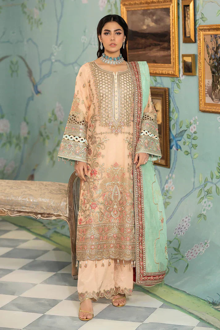Imrozia Premium | Baad e Saba Pret Luxury Eid Collection | I.P-44 Zephyr - House Of Anaya