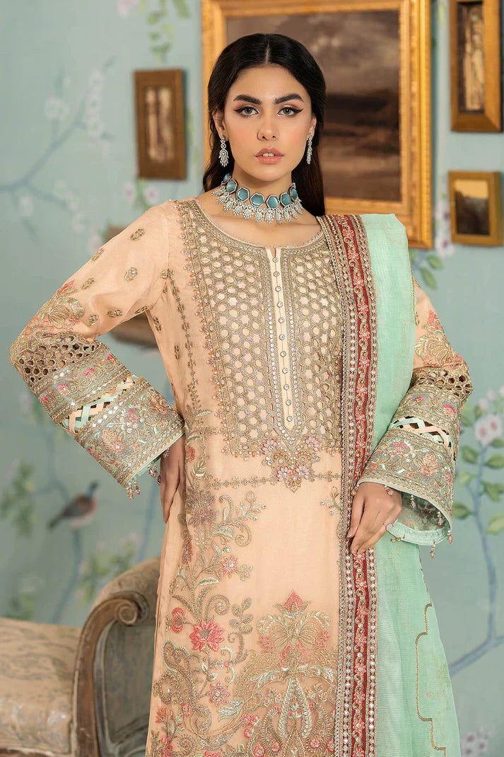 Imrozia Premium | Baad e Saba Pret Luxury Eid Collection | I.P-44 Zephyr - House Of Anaya