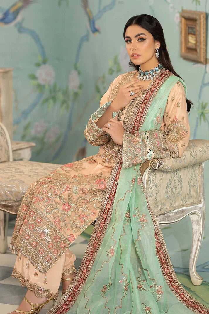 Imrozia Premium | Baad e Saba Pret Luxury Eid Collection | I.P-44 Zephyr - House Of Anaya