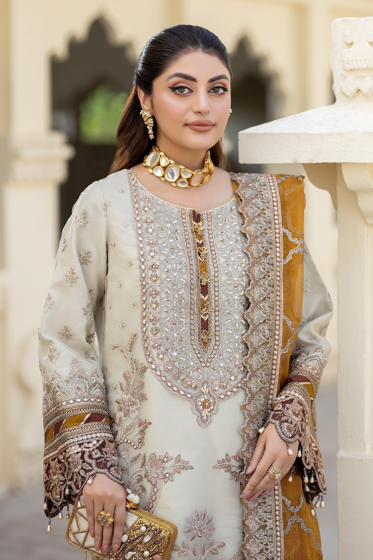 Imrozia Premium | Baad e Saba Formals | IP-50 Sheen - House Of Anaya