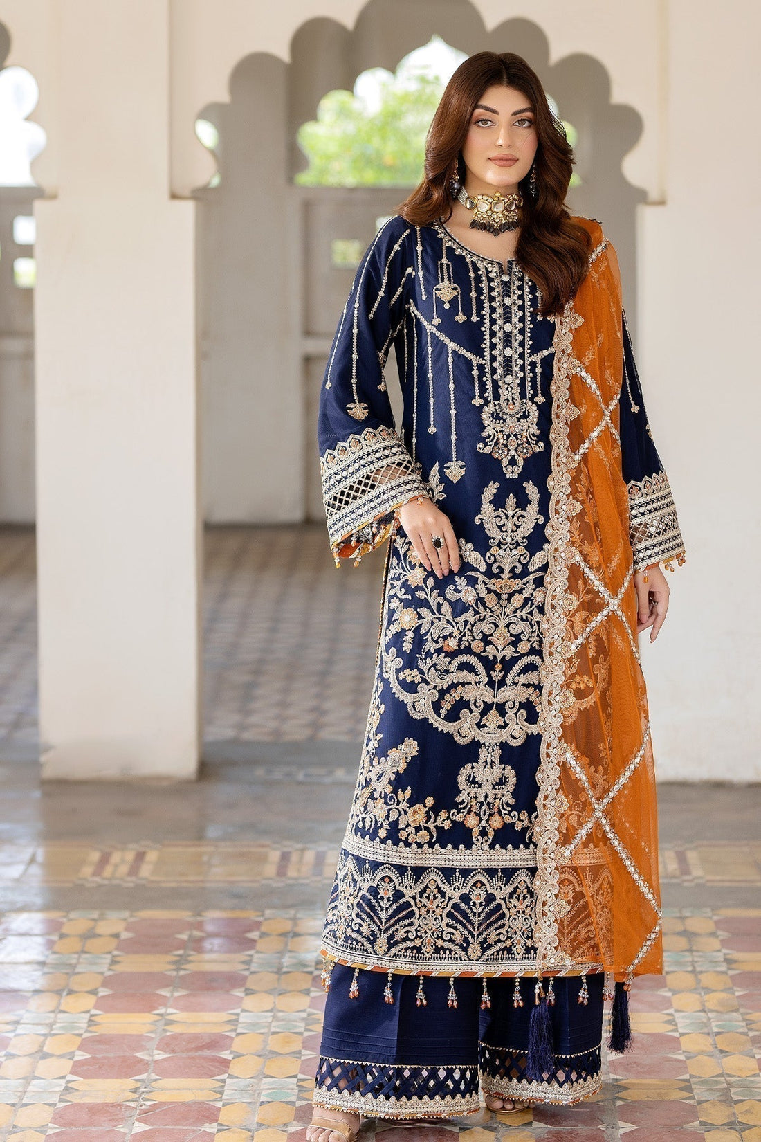 Imrozia Premium | Baad e Saba Formals | IP-51 Noor - House Of Anaya