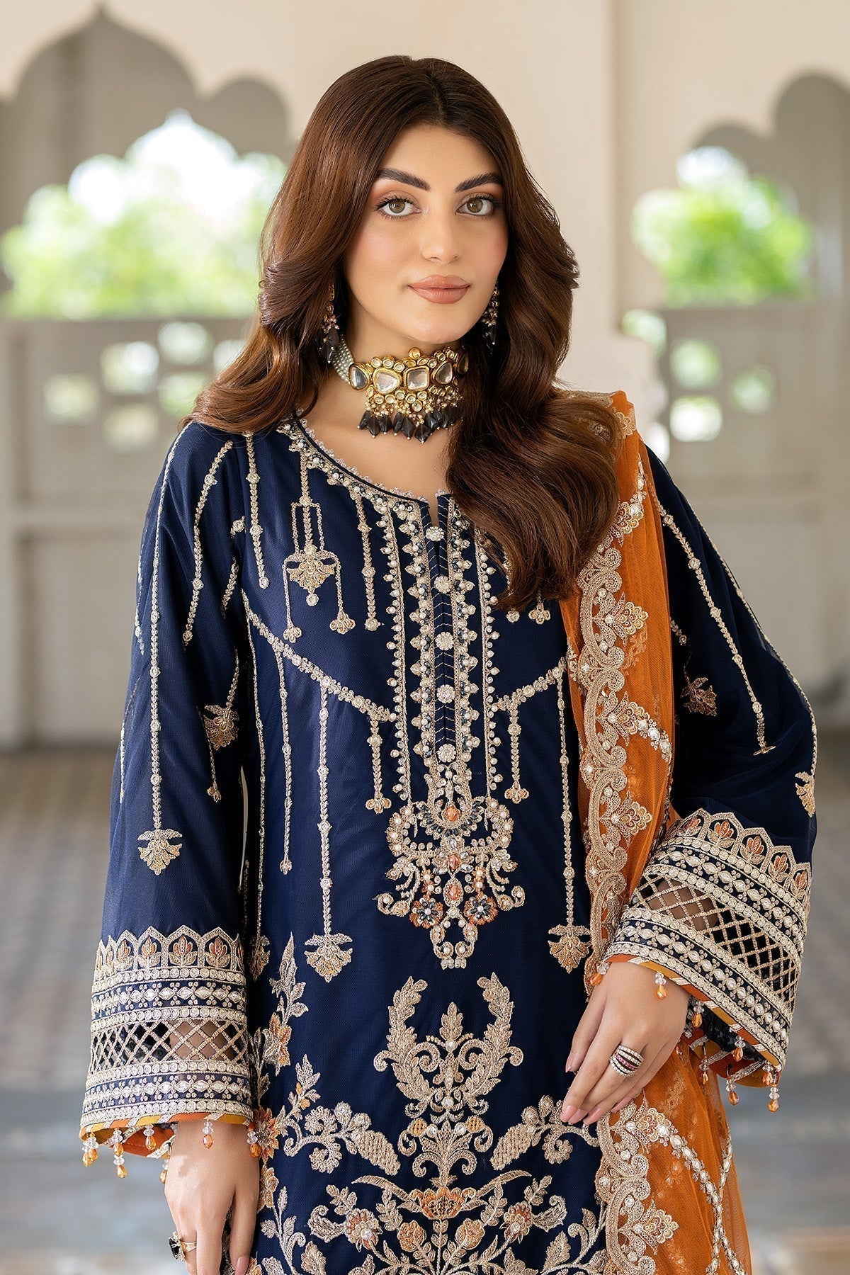 Imrozia Premium | Baad e Saba Formals | IP-51 Noor - House Of Anaya