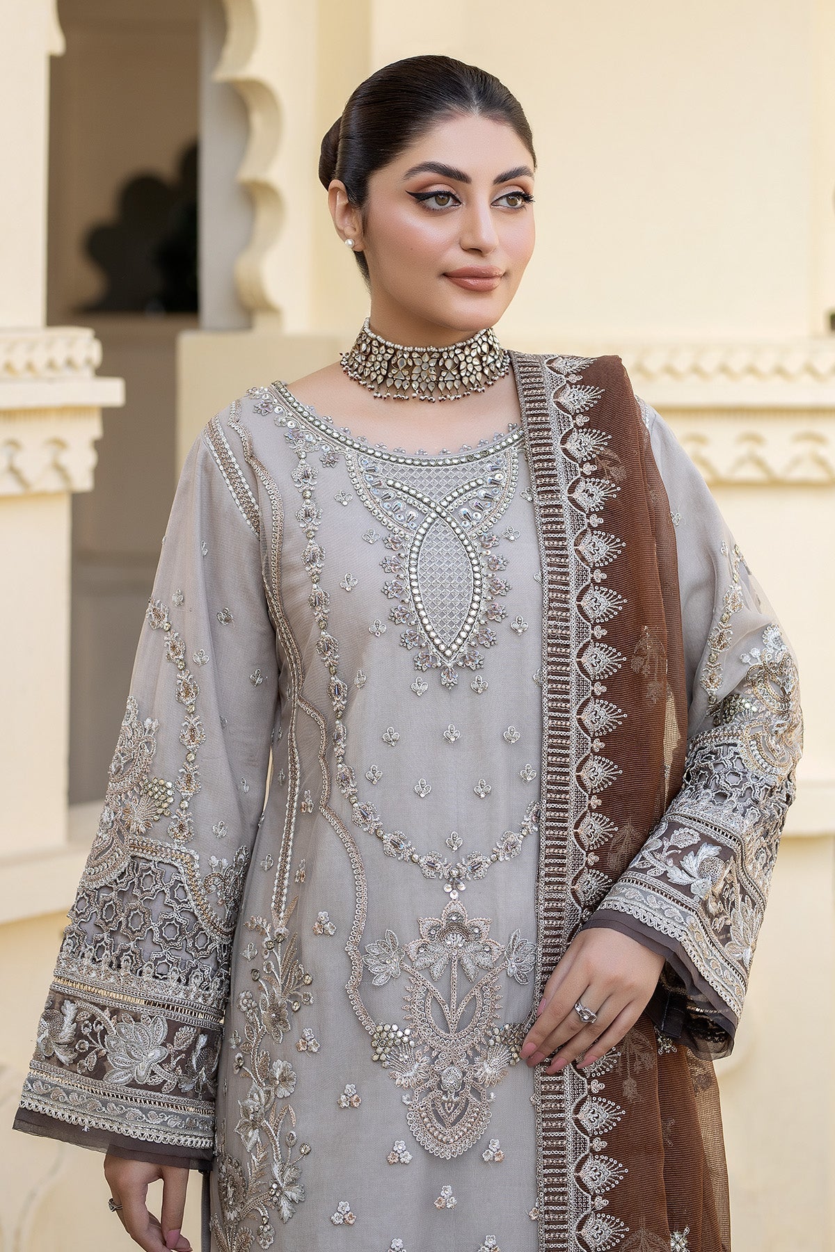 Imrozia Premium | Baad e Saba Formals | IP-52 Gulbahar - House Of Anaya