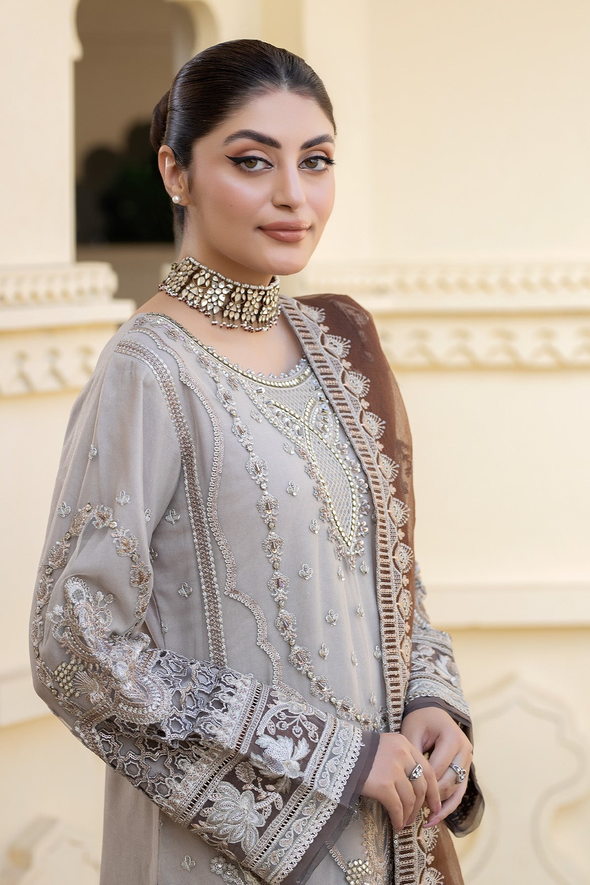 Imrozia Premium | Baad e Saba Formals | IP-52 Gulbahar - House Of Anaya