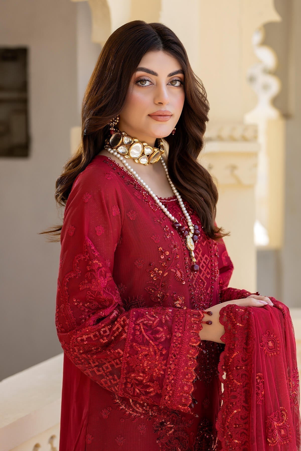 Imrozia Premium | Baad e Saba Formals | IP-56 Jalwa - House Of Anaya
