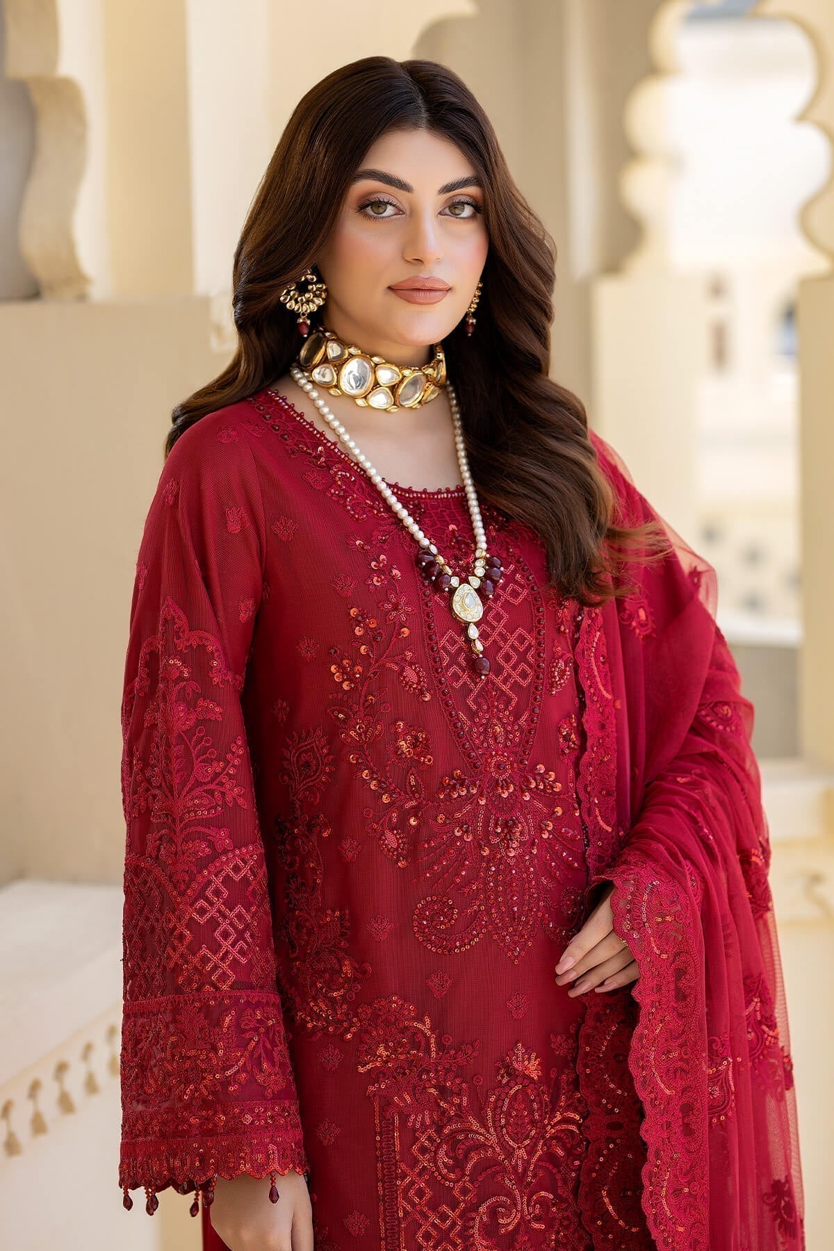 Imrozia Premium | Baad e Saba Formals | IP-56 Jalwa - House Of Anaya