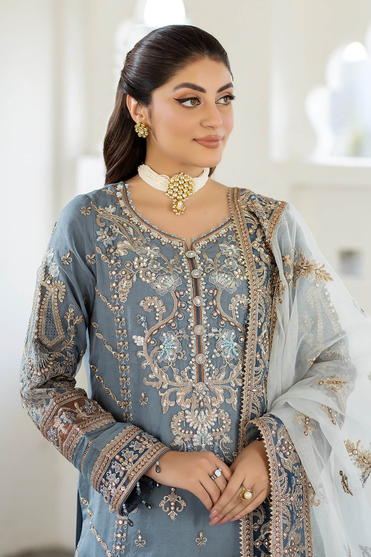 Imrozia Premium | Baad e Saba Formals | IP-57 Khushboo - House Of Anaya