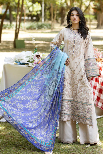 Imrozia Premium | Jaan-e-Ada Lawn | Zibaai - House Of Anaya