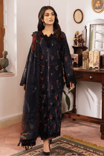 IZNIK Dastaan Premium Embroidered Lawn 3Pc Suit IDL-04 DIMAH - House Of Anaya