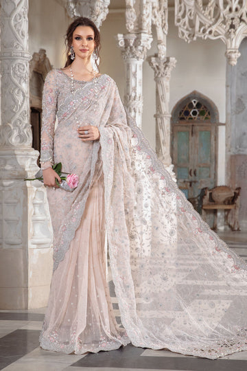 Maria B. Couture Pale Pink MC-050 - Riwayat-e-khas