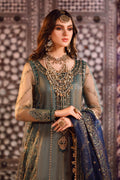 Maria.B MBROIDERED – Peacock Shades (BD-2508) - Riwayat-e-khas