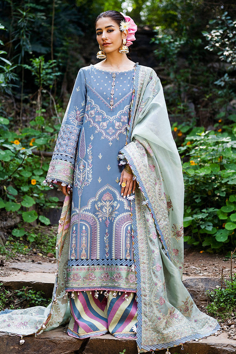 MNR Mohsin Naveed Ranjha Luxury lawn 2023 - Riwayat-e-khas