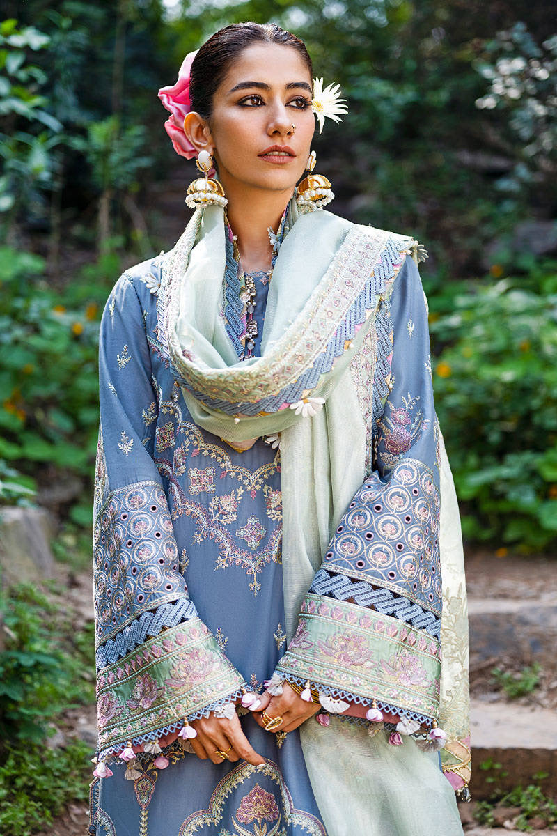 MNR Mohsin Naveed Ranjha Luxury lawn 2023 - Riwayat-e-khas