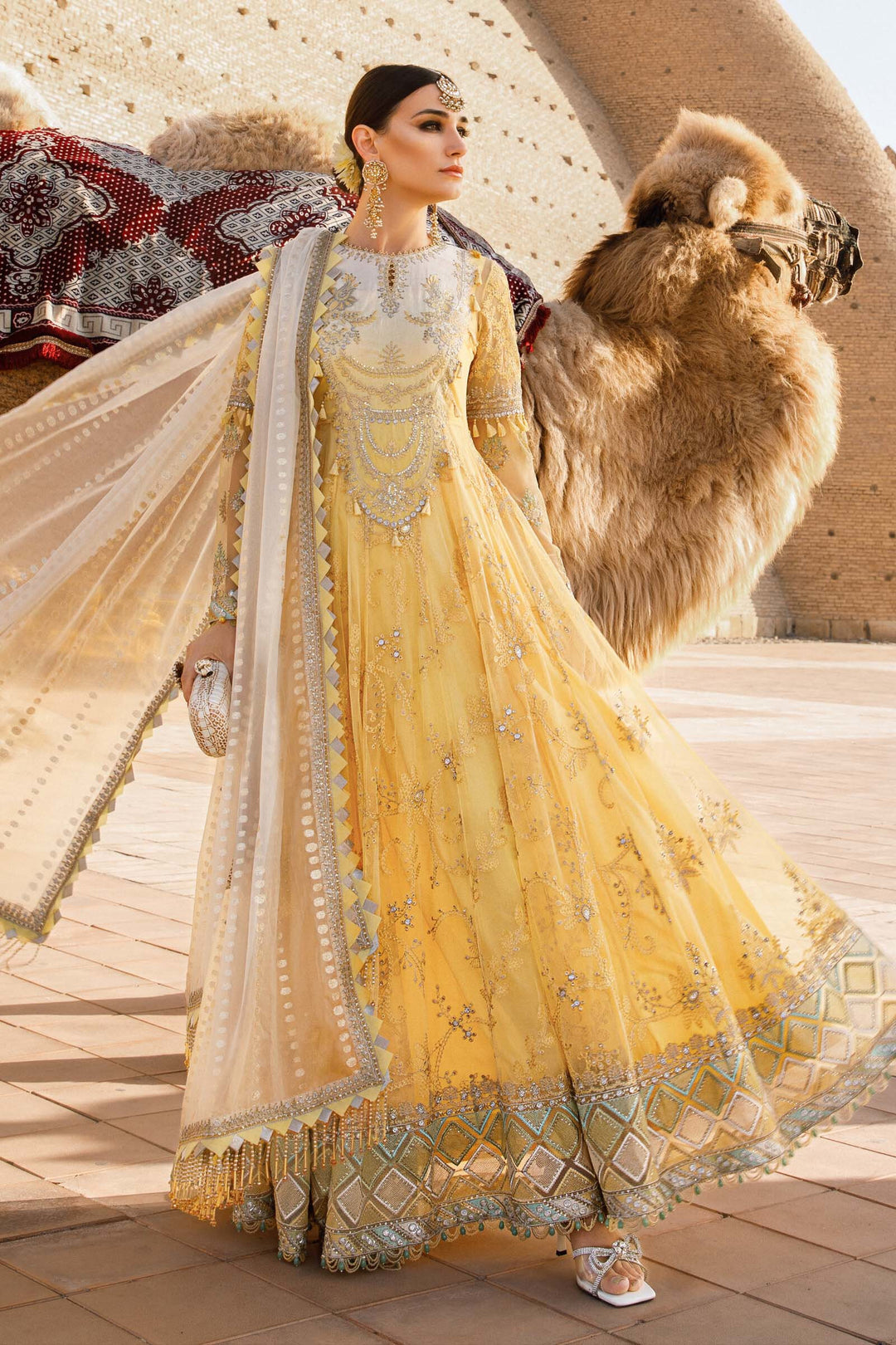 MARIA B D-2305-A 2023 LUXURY LAWN COLLECTION - Riwayat-e-khas