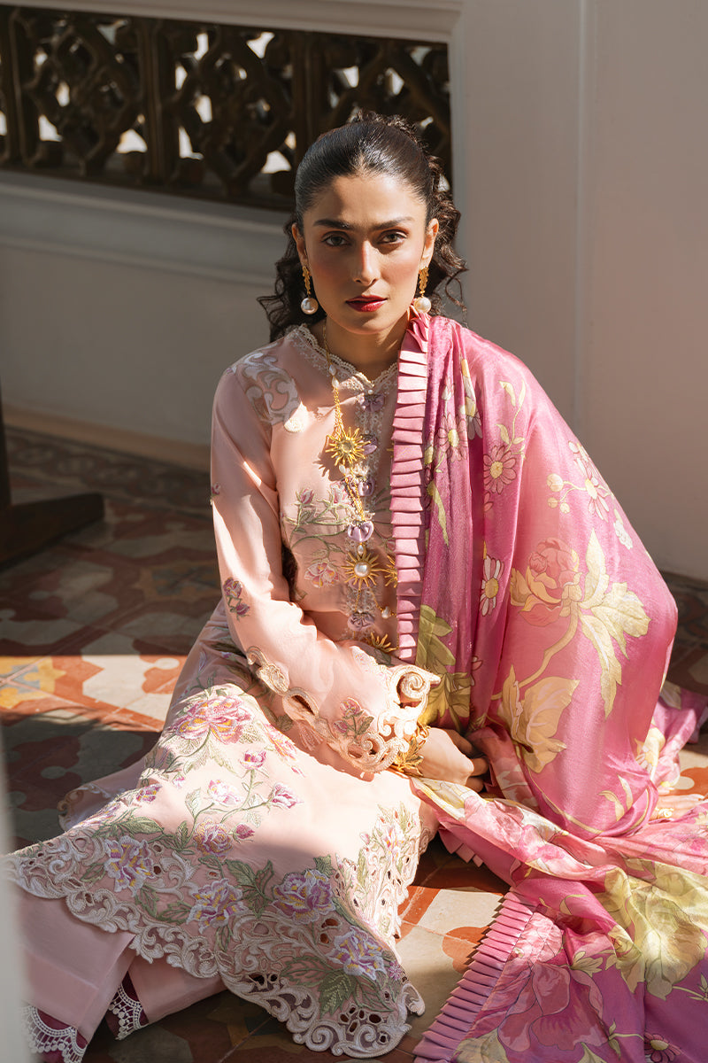 Mushq LAWANA Luxury Lawn 2023 - FATIHAH - TC-340 - Riwayat-e-khas