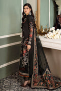 Mariab Luxury Sateen Collection 2022 - Lawn - Black D5 - TC-306 - Riwayat-e-khas
