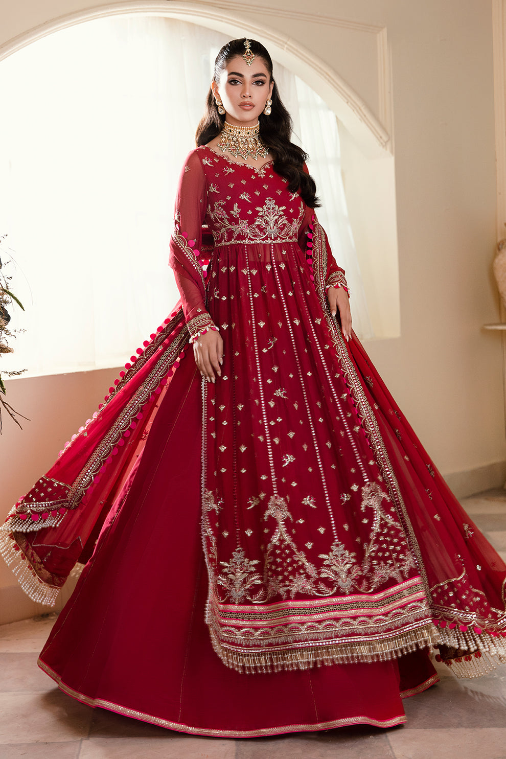 Zarposh | Amirah Collection | Ulfat - House Of Anaya