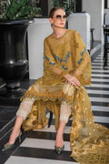 MARIA B EID COLLECTION UNSTITCHED EL-23-06-Mustard - Riwayat-e-khas
