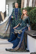 MARIA B EID COLLECTION UNSTITCHED EL-23-08-Blue - Riwayat-e-khas